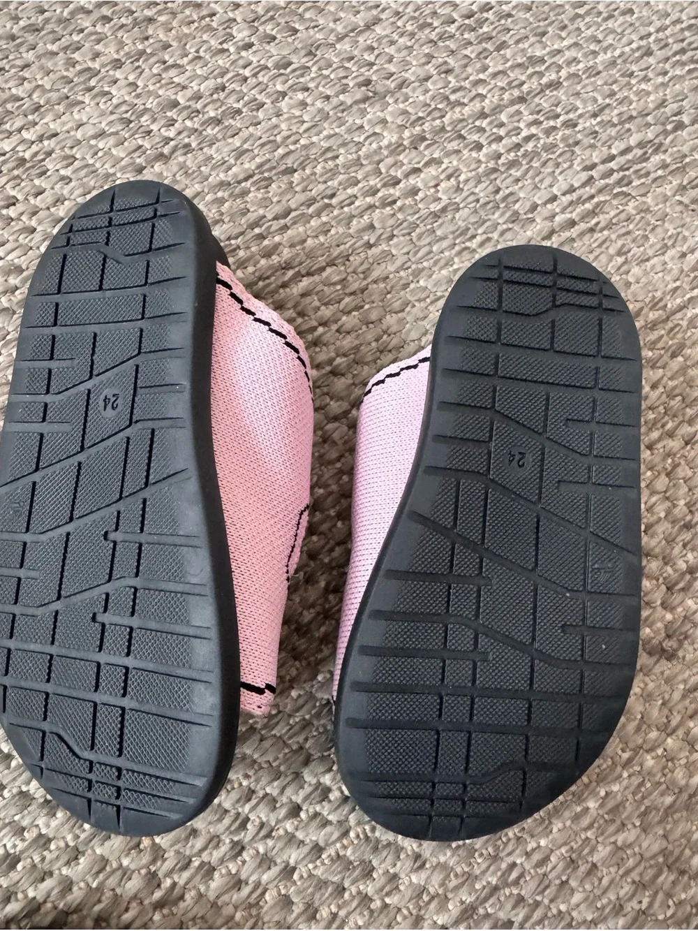 Marni Pink Kids Slide Sandals with Yellow Buckle Motif